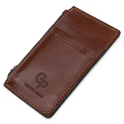 Чоловічий шкіряний картхолдер GRANDE PELLE 6.5х12 см acs0018804