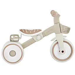 Велосипед дитячий  Globber Learning Trike 2в1 PLUS до 20 кг кокос (737-466) - мініатюра 4