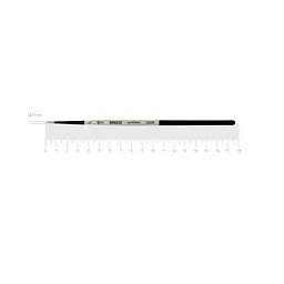 Пензель синтетика кругла Breeze 1226R №00 коротка ручка ROSA (4823098535355)