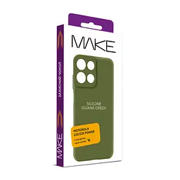 Чохол MAKE Motorola G15/G15 Power Silicone Iguana Green - мініатюра 4