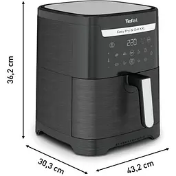 Мультипіч (аерофритюрниця) Tefal Easy Fry & Grill XXL EY801815 - мініатюра 6