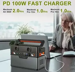 Портативна зарядна станція ALLPOWERS S700 606Wh 164000mAh 700W Portable Power Station - мініатюра 4