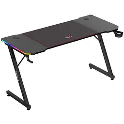 Комп'ютерний стіл Huzaro Hero 3.3 RGB black - мініатюра 2