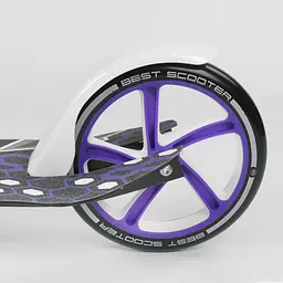 Самокат Best Scooter 91458 білий - мініатюра 6