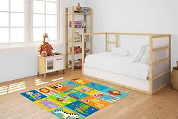 Килимок антиковзаючий Fisher-Price Граємо та навчаємось, 160х100 см (FP-PC002) - мініатюра 2