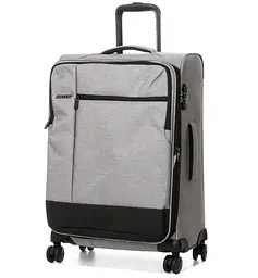 Валіза середня М тканинна Airtex 6659 66x44x59см 85л Срібна