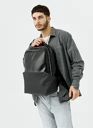 Чоловічий рюкзак Sambag ZARD DART чорний 44 х 31 х 15 см (25523301m) - мініатюра 4