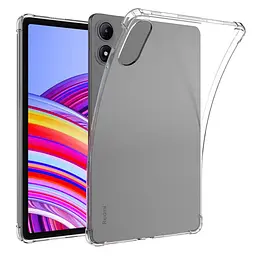Силіконовий чохол бампер Primolux Silicone для планшета Poco Pad M1 12.1" 2025 - Clear - мініатюра 2