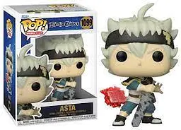Фігурка Фанко Поп Чорний Конюшина Аста Funko Pop Black Clover Asta 10 см BC A 1099 - мініатюра 2