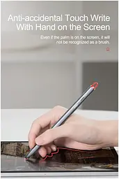 Стилус Baseus бездротовий алюміній Square Line Capacitive - мініатюра 3