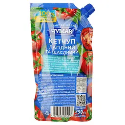 Кетчуп Чумак Ніжний, 250 г (866169) - мініатюра 2