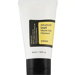 М'який гель для вмивання з муцином равлика 50 мл Cosrx Advanced Snail Mucin Gel Cleanser - мініатюра 1