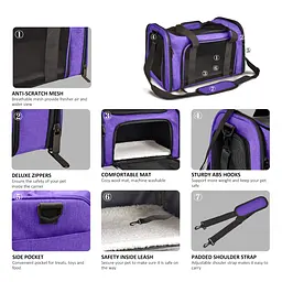Сумка-переноска для домашніх тварин Bestopet (Люпосанчик) Portable Travel Bag