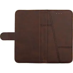 Чохол-книжка Toto Book Silicone Slide Universal Cover 5.6" (№1) Brown - мініатюра 7