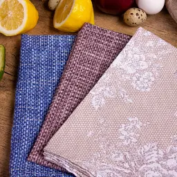 Набір рушників MirSon №647 Knitted style 50х30 см 3 шт. (2200006740872) - мініатюра 2