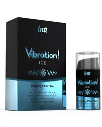 Рідкий вібратор Intt Vibration! Ice прозорий 15 мл