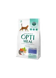 Сухий корм Optimeal для стерилізованих кішок та кастрованих котів - лосось 0.7 кг