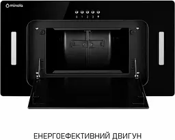 Витяжка Minola BGK 5877 BL 1200 LED повновбудована - мініатюра 4