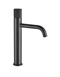 Змішувач для умивальника VBI Milano Duo високий black VBI-050101BL-H02BL