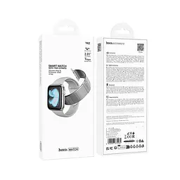 Смарт-годинник Hoco Y42 51mm, 200 mAh, IP67 Smart watch (call version) Silver (6942007675284) - мініатюра 2