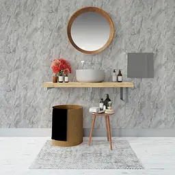 Самоклеюча стінова PET плитка в рулоні 600x3000x2mm SW-00001700 - мініатюра 7