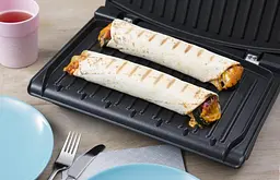 Електрогриль George Foreman 25040-56 Family Steel Grill 1650 Вт Червоний (25040-56GF) - мініатюра 10