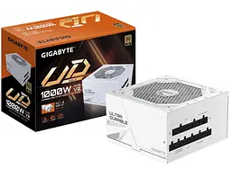 Блок живлення GIGABYTE GP-UD1000GM 1000W ATX 3.1 80+ Gold (GP-UD1000GM PG5 ICE) White - мініатюра 7