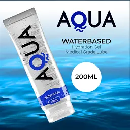 Лубрикант на водній основі Aqua Quality Water-Based Lubricant 200 мл - мініатюра 4