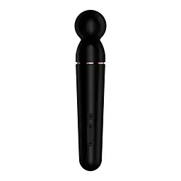 Вібромасажер Satisfyer Planet Wand-er Black/Rosegold, дуже потужний, бездротовий - мініатюра 5