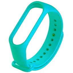 Ремінець Silicone Mi Band 5/6 Бірюзово-зелений (20)