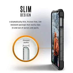 Чохол прозорий протиударний UAG Plasma для Samsung Galaxy S10e (5.8") Ice - мініатюра 3