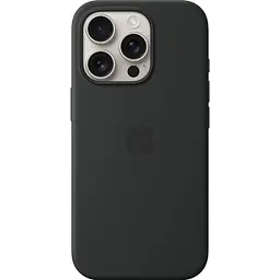 Чохол Silicone Case with MagSafe для Apple iPhone 16 Pro Black AAA [116597] - мініатюра 2