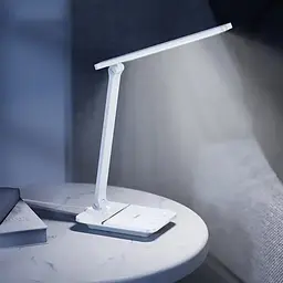 Настільна лампа Hoco HX11 Foldable Table Lamp White - мініатюра 6