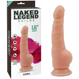 Фалоімітатор Naked Legend Sailor 8.86 Flesh Chisa 6610CN00939 104557