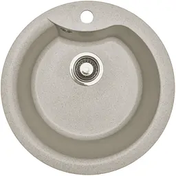 Кухонна мийка Adamant Wave Ø485x210 terra 218223, Тера