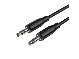 Кабель Borofone BL26 Jack 3.5mm (M/M) 1 m Black (6941991122170) - мініатюра 2