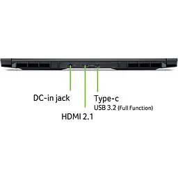 Ноутбук Ігровий ACER Nitro V16S AI ANV16S-61-R5N8, AMD Ryzen AI 7 350 до 5GHz, 16" WUXGA, 32GB, SSD 1TB, NVIDIA GeForce RTX 5060 8GB, Free DOS - мініатюра 10