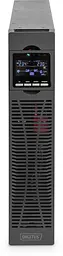 Digitus Джерело безперебійного живлення (ДБЖ) Online, 1000VA/1000W, LCD, 8xC13, RJ45, RS232, USB, Rack/Tower - мініатюра 2