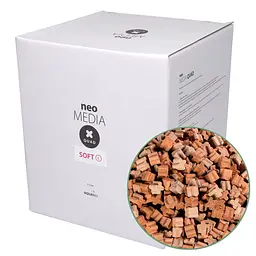 Наповнювач для біофільтрації зі зниженням pH Aquario Neo Media Soft L Premium Quad 5 л - мініатюра 1