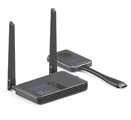 Беспроводной удлинитель HDMI сигнала по Wi-Fi до 30 метров PURELINK CSW-030 Wireless Full HD Dongle Extender Set with BYOD
