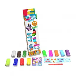 Набір для ліплення з тістом Neon and Classic Lovin, 12 кольорів, 41182