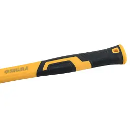 Киянка гумова чорна 680г фібергласова рукоятка SIGMA (4317371) - мініатюра 5