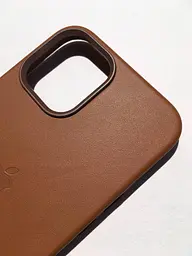 Чохол шкіряний протиударний Leather Case MagSafe MHKL3ZM/A (Original) для Apple iPhone 12 Pro Max (6.7") Saddle Brown - мініатюра 10