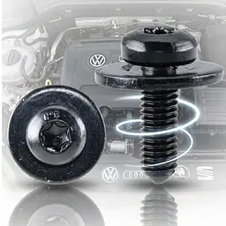 Гвинт з шайбою Volkswagen, Audi, Skoda, Seat M6 (OEM: N90683309, 19300) (H2289)