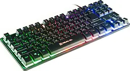 Клавіатура REAL-EL Gaming 8710 TKL Backlit USB black (EL123100030) - мініатюра 2