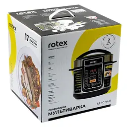 Мультиварка ROTEX REPC 76-B - мініатюра 8