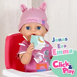 Ігровий набір Baby Born серії Click&Play Сніданок для ляльки (839775) - мініатюра 4