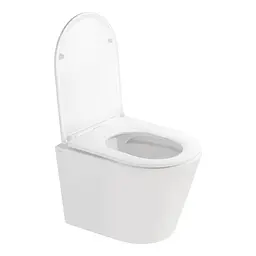 Унітаз підвісний Qtap Scorpio Ultra Quiet сидіння Slim Duroplast/ Soft-close/ Quick relase QT1433053EUQW - мініатюра 2