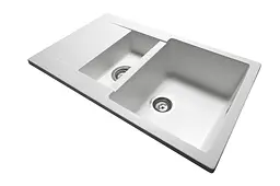 Кухонна мийка гранітна Miraggio LaPas white 786x489x203 00207802, Білий - мініатюра 2