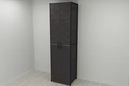 Шафа Гардероб Уні секція 6 серії Конект Ferrum-decor 220x60x50см Чорний метал ДСП Венге Магія 16 мм (FRD-104572) - мініатюра 7